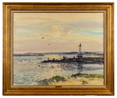 Coucher de soleil sur la côte