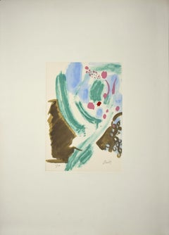 Composition - Lithographie de Gastone Breddo - Années 1970