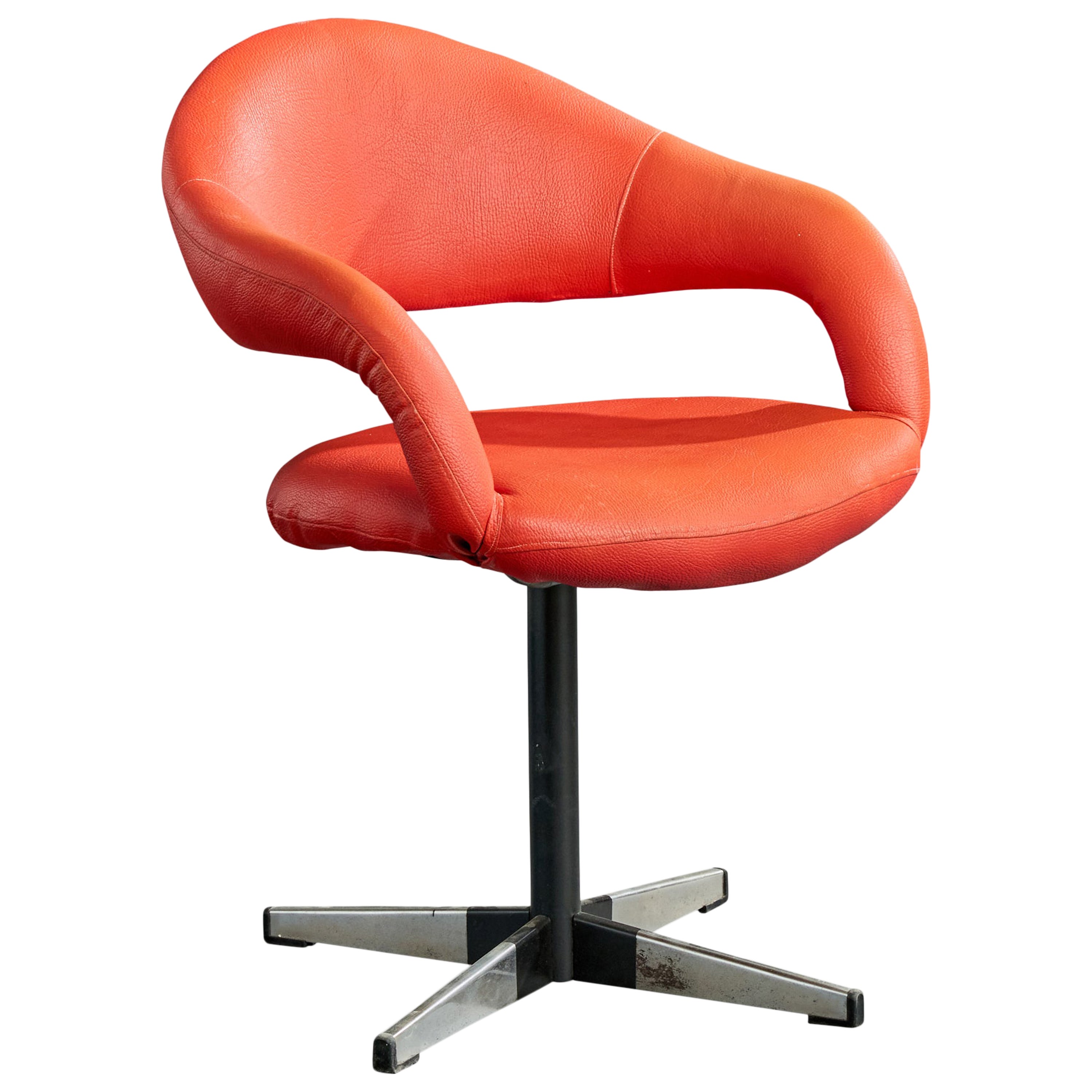 Gastone Rinaldi, Sillón, Metal, Vinilo, Italia, Años 60