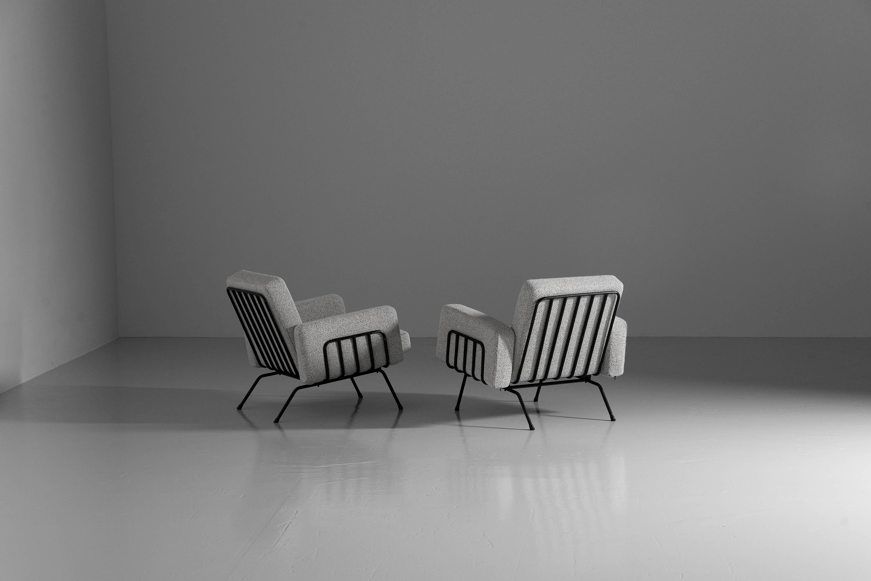 Gastone Rinaldi Attr Lounge Chairs RIMA, Italy, 1955 For Sale 1