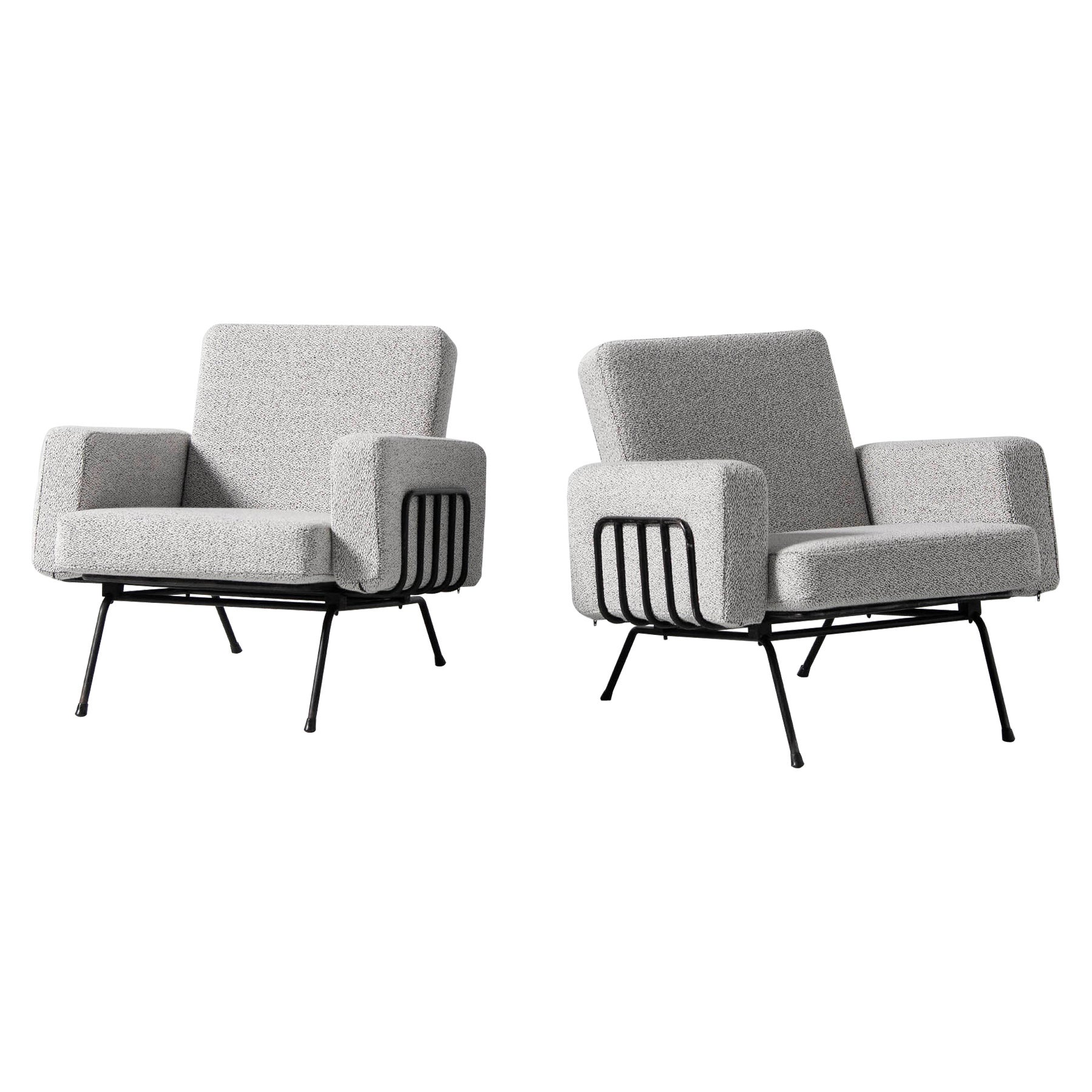 Gastone Rinaldi Attr Lounge Chairs RIMA, Italien, 1955