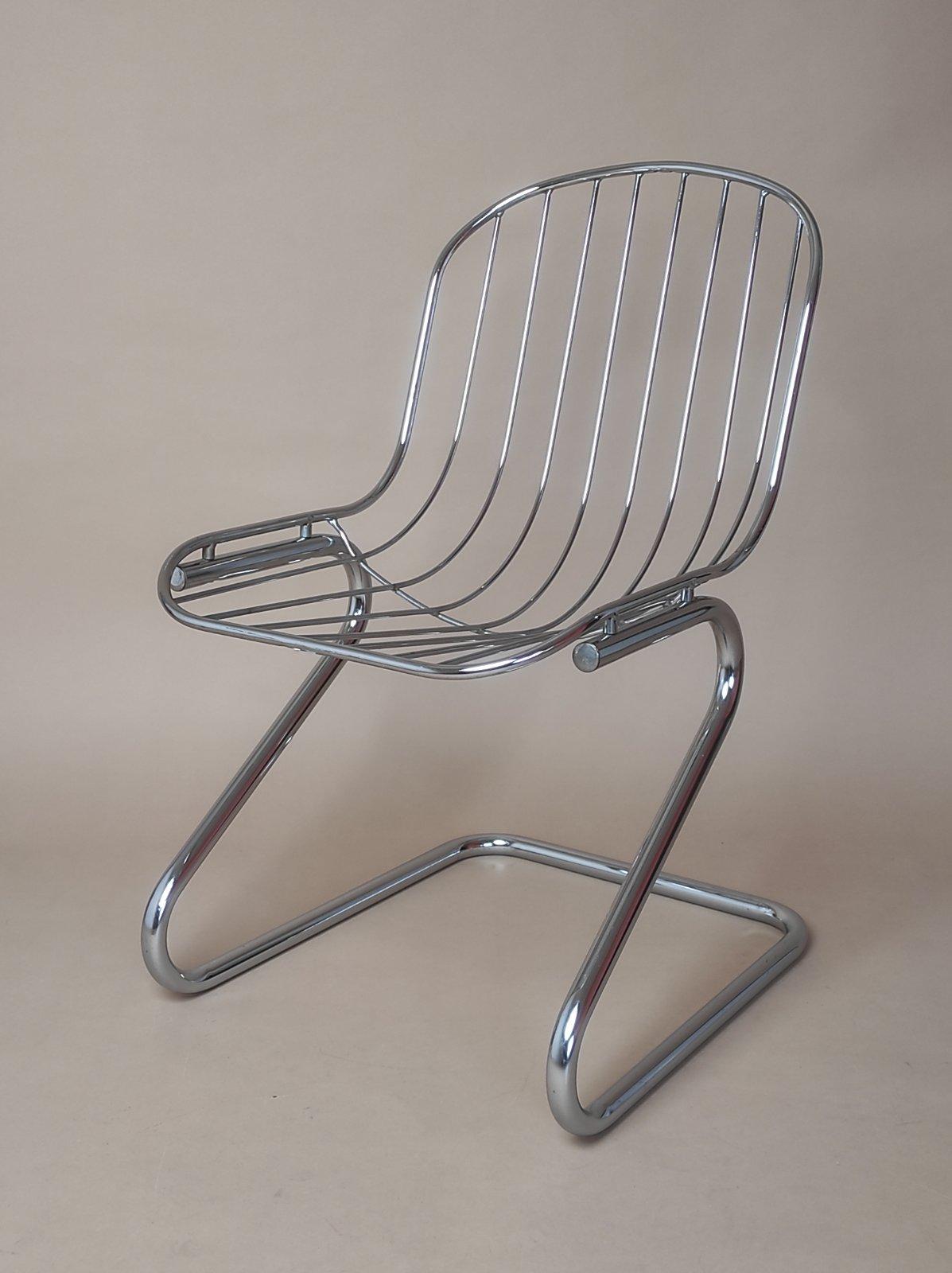 Italian Gastone Rinaldi Chair for Rima 1970s For Sale
