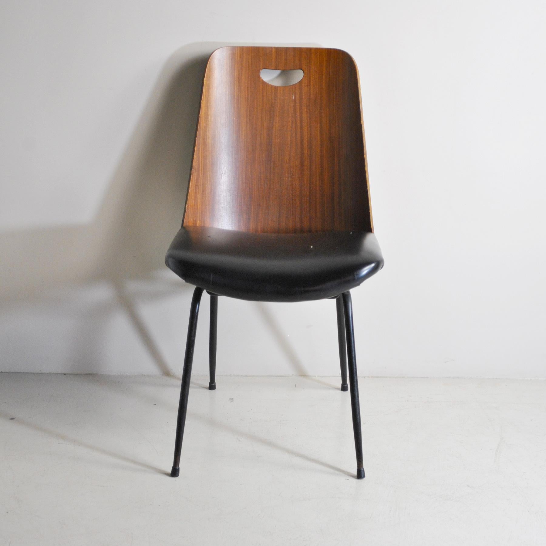 Mid-20th Century Gastone Rinaldi Chair for Rima from Mid Fifties For Sale