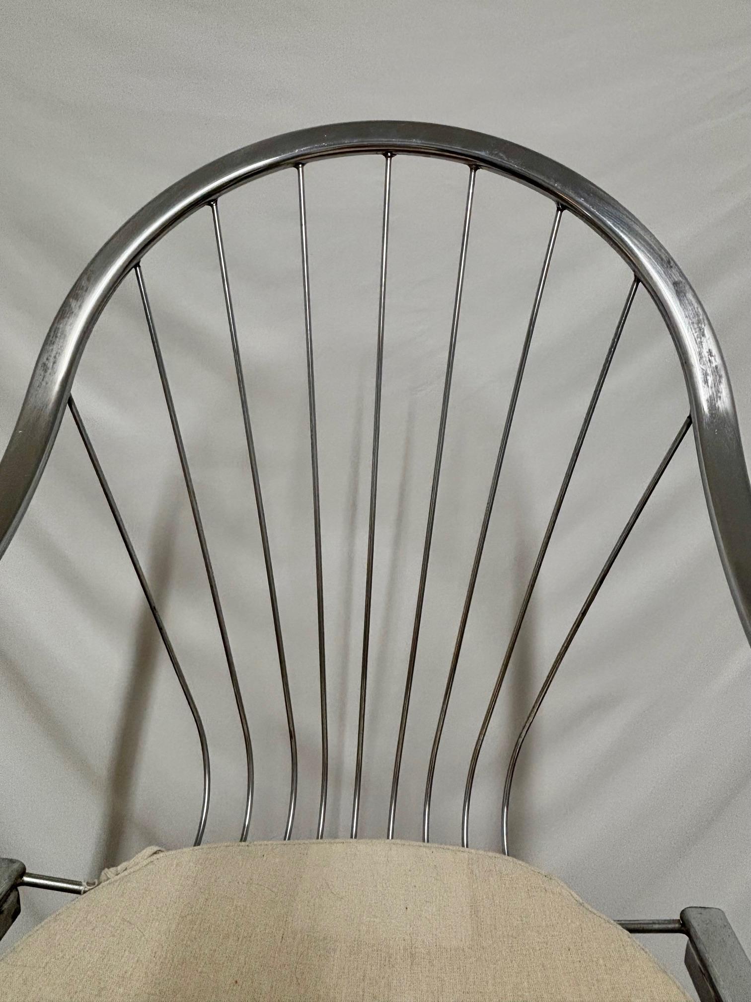 Gastone Rinaldi Silla Lateral Cromada Italiano en venta