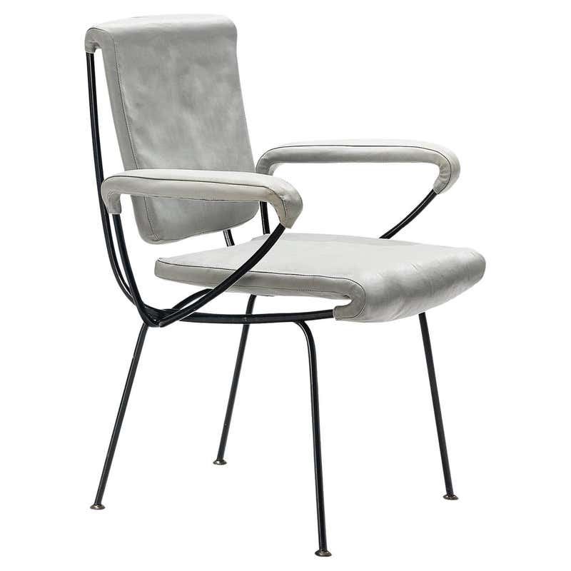 Set of Six Italian Gastone Rinaldi Chrome Cantilever Chairs at 1stDibs ...