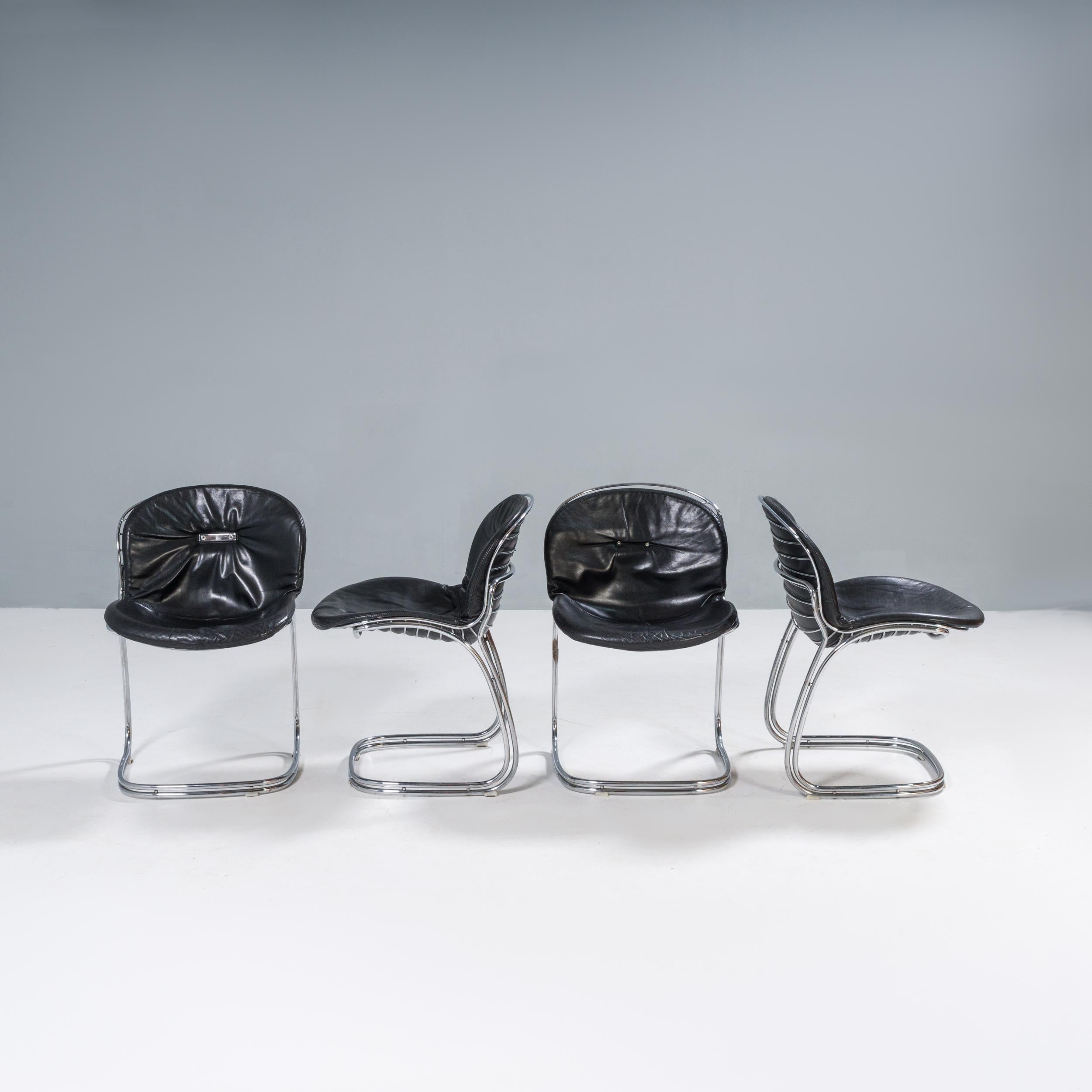 RIMA was founded in 1920, specialising in manufacturing metal furniture and Gastone Rinaldi took over the company from his father in 1948 becoming the designer. Many of his designs remain iconic pieces today including the Sabrina chairs from the