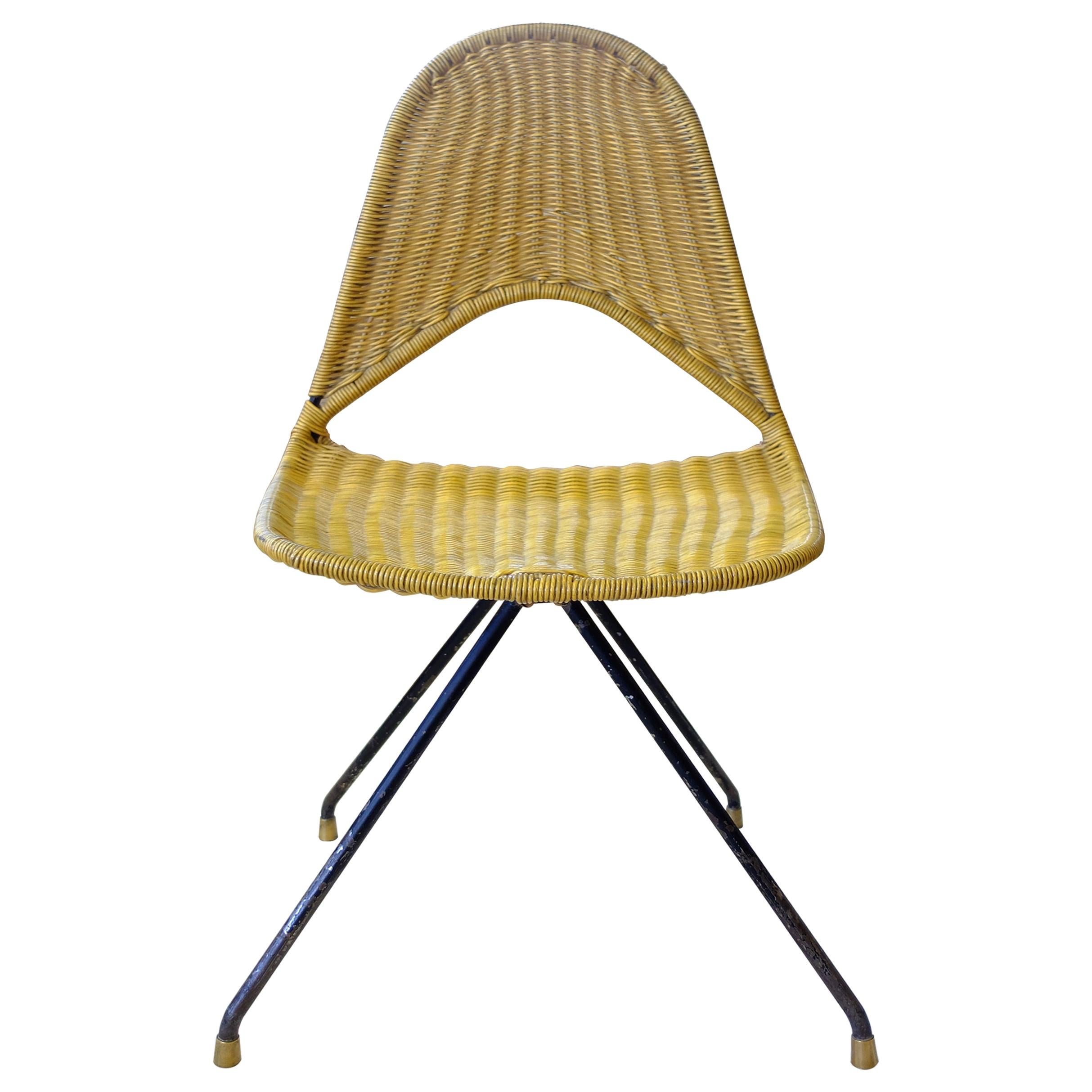 Gastone Rinaldi for Rima Italian Mid-Century "DU 68" Chair, 1955 For Sale
