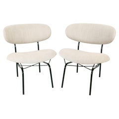 Gastone Rinaldi Mid-Century Modern Lounge Chair Armchair Set, Italy circa 1960