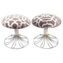 Mid-Century Modern Footstools