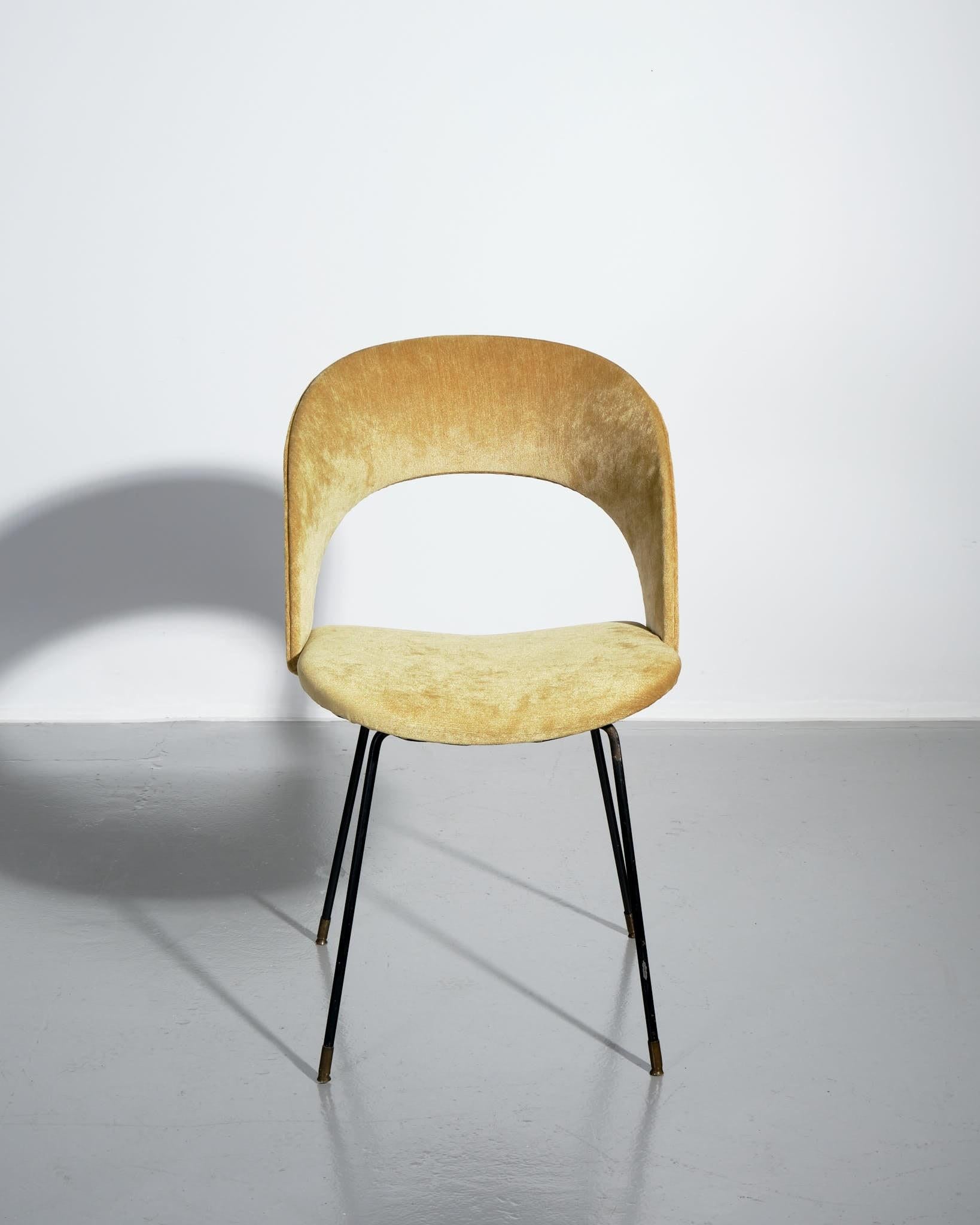 Mid-Century Modern Gastone Rinaldi, Paire de chaises Modèle. DU en vente