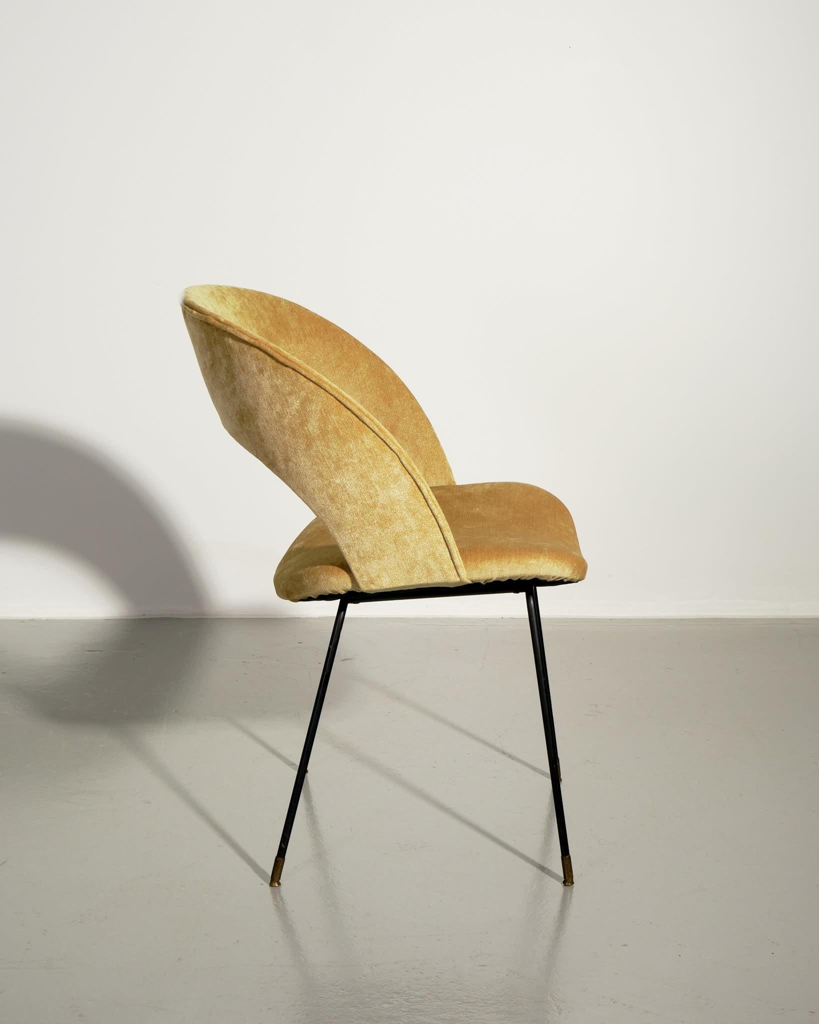 Gastone Rinaldi, Paire de chaises Modèle. DU Excellent état - En vente à London, GB