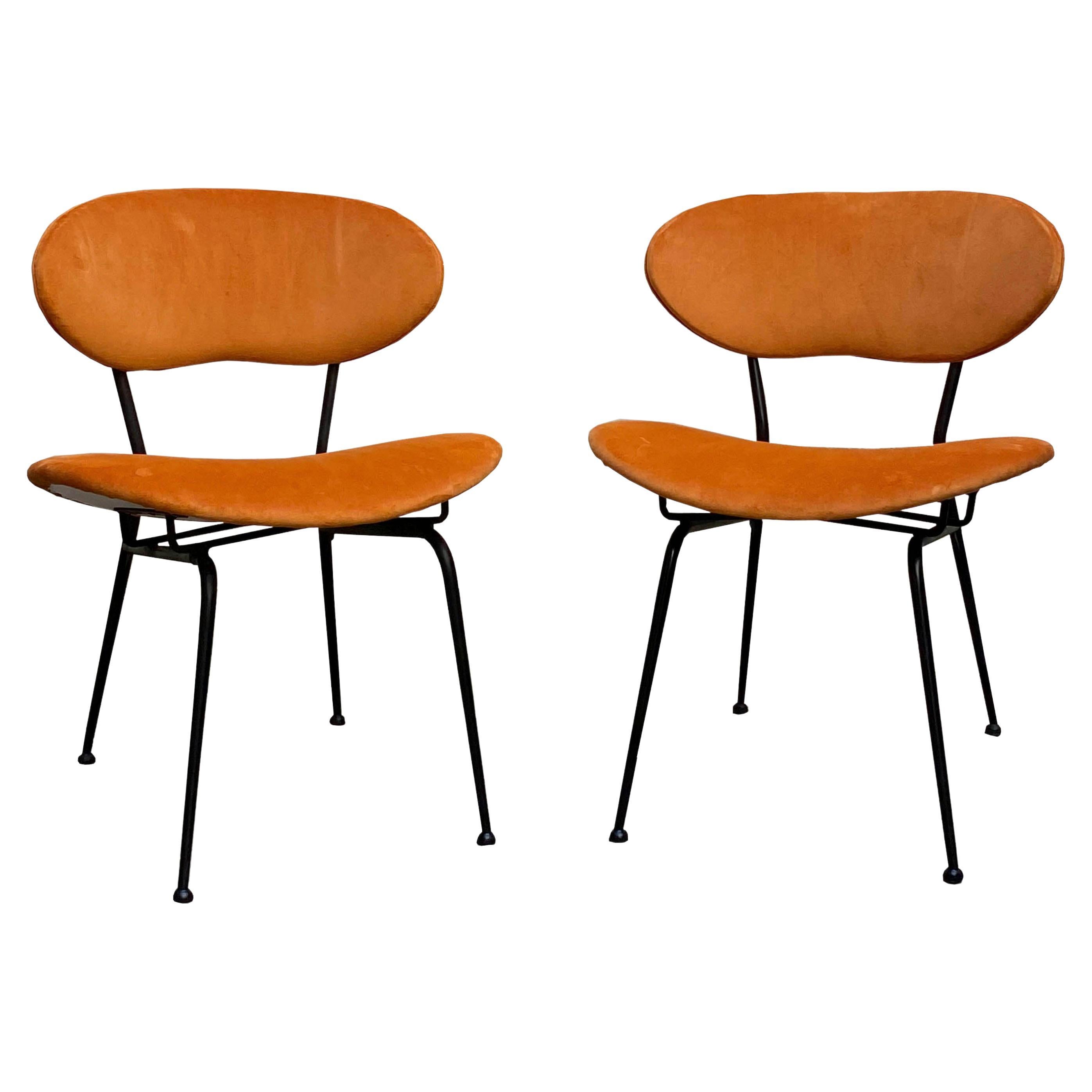 Gastone Rinaldi Pair of RIMA Chairs, Italy, 1960s