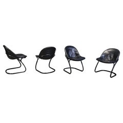 Gastone Rinaldi 'Pascale' Dining chairs, 1970s - set of 4