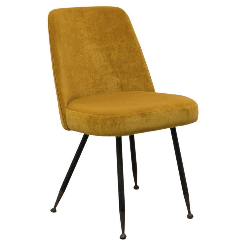 Gastone Rinaldi Restored Mid-Century Velvet Desk Chair for RIMA, 1950s