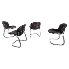 Gastone Rinaldi 'Sabrina' Dining Chairs, 1970s - set of 4