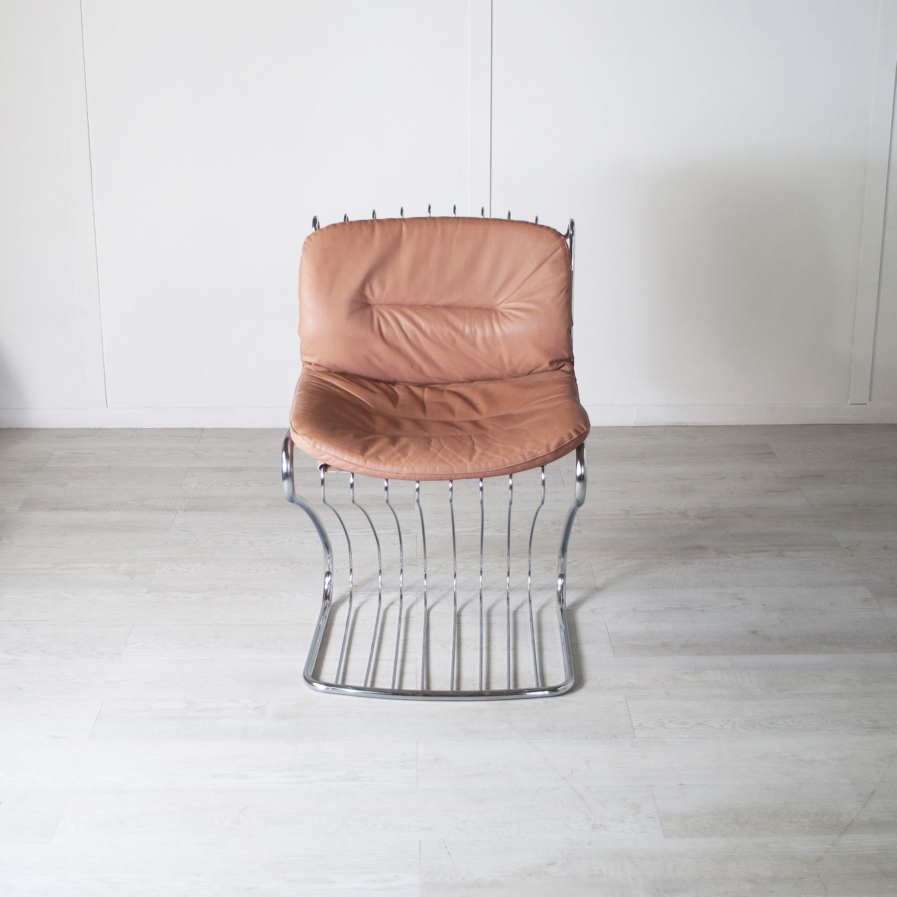Gastone Rinaldi set of 4 chairs for Rima 1970s in vendita 2