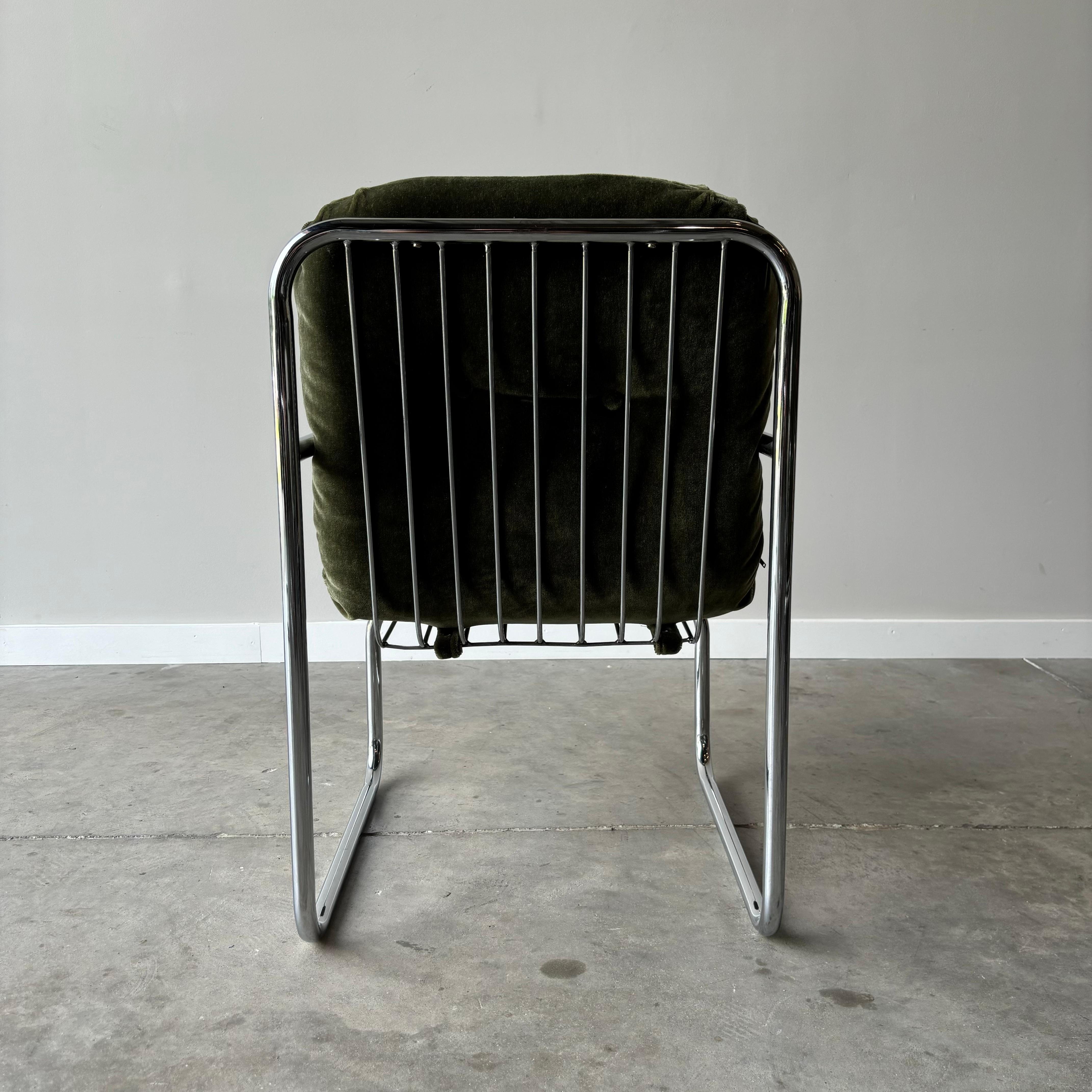 Late 20th Century Gastone Rinaldi Style Dining Chairs, Set of 6, 1970s