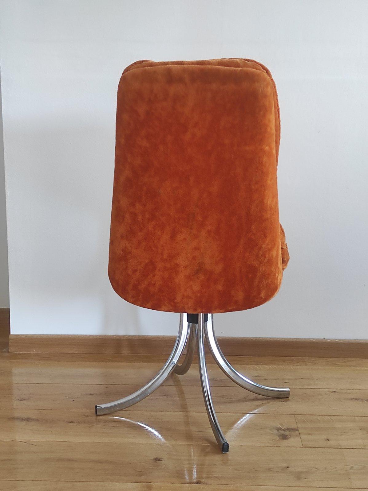 Gastone Rinaldi Drehstuhl für RIMA 1970er Jahre, drehbar im Zustand „Relativ gut“ im Angebot in Čelinac, BA