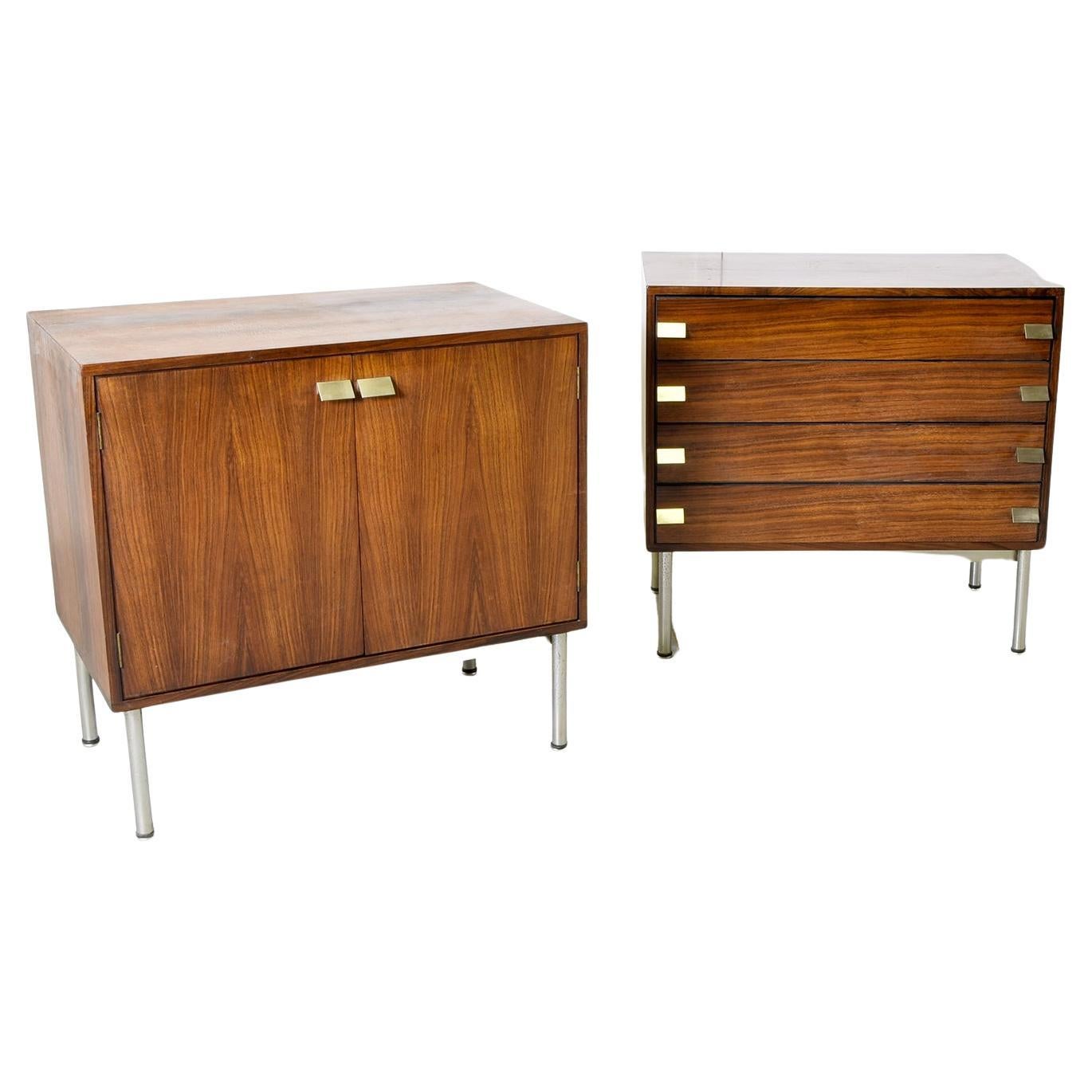 Deux armoires de Gastone Rinaldi des années 1970.