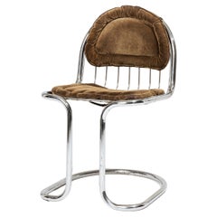 Gastone Rinaldi velvet chair, 1970s