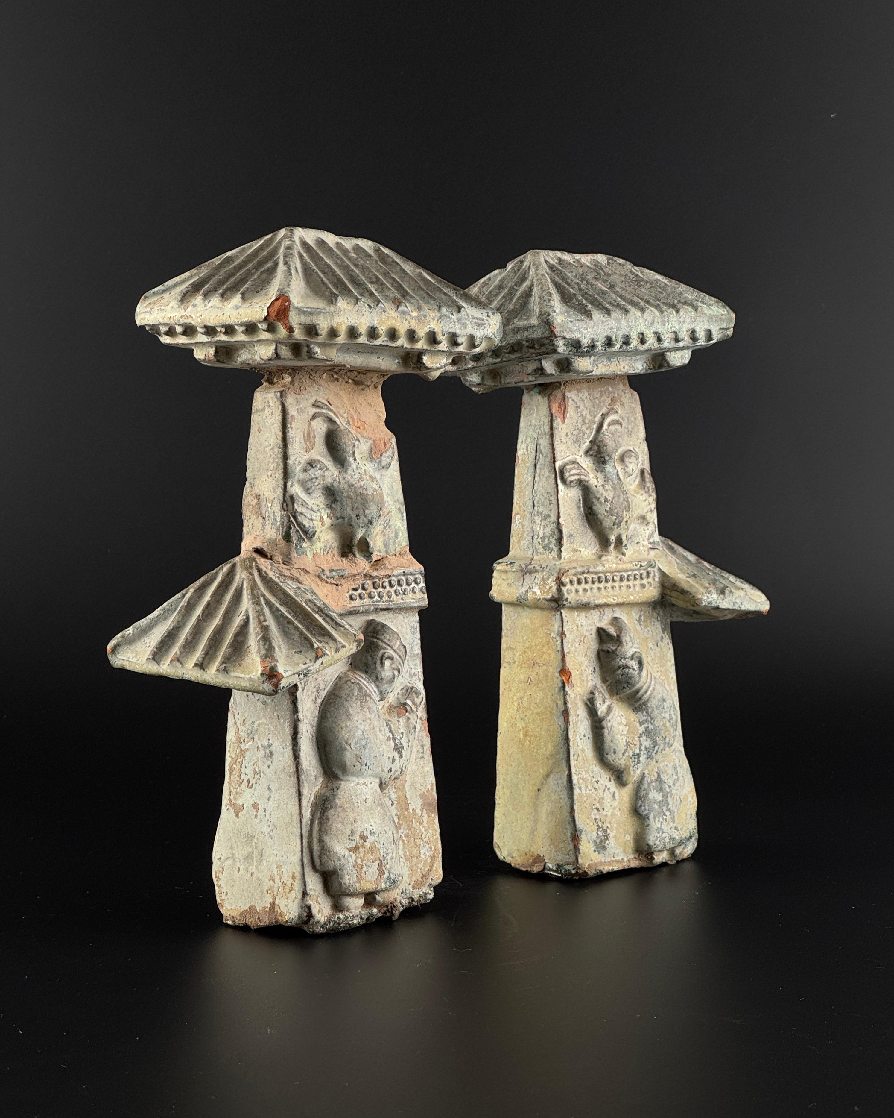 Gate Pillar, Han Dynasty(206BC-220AD) In Good Condition For Sale In seoul, KR