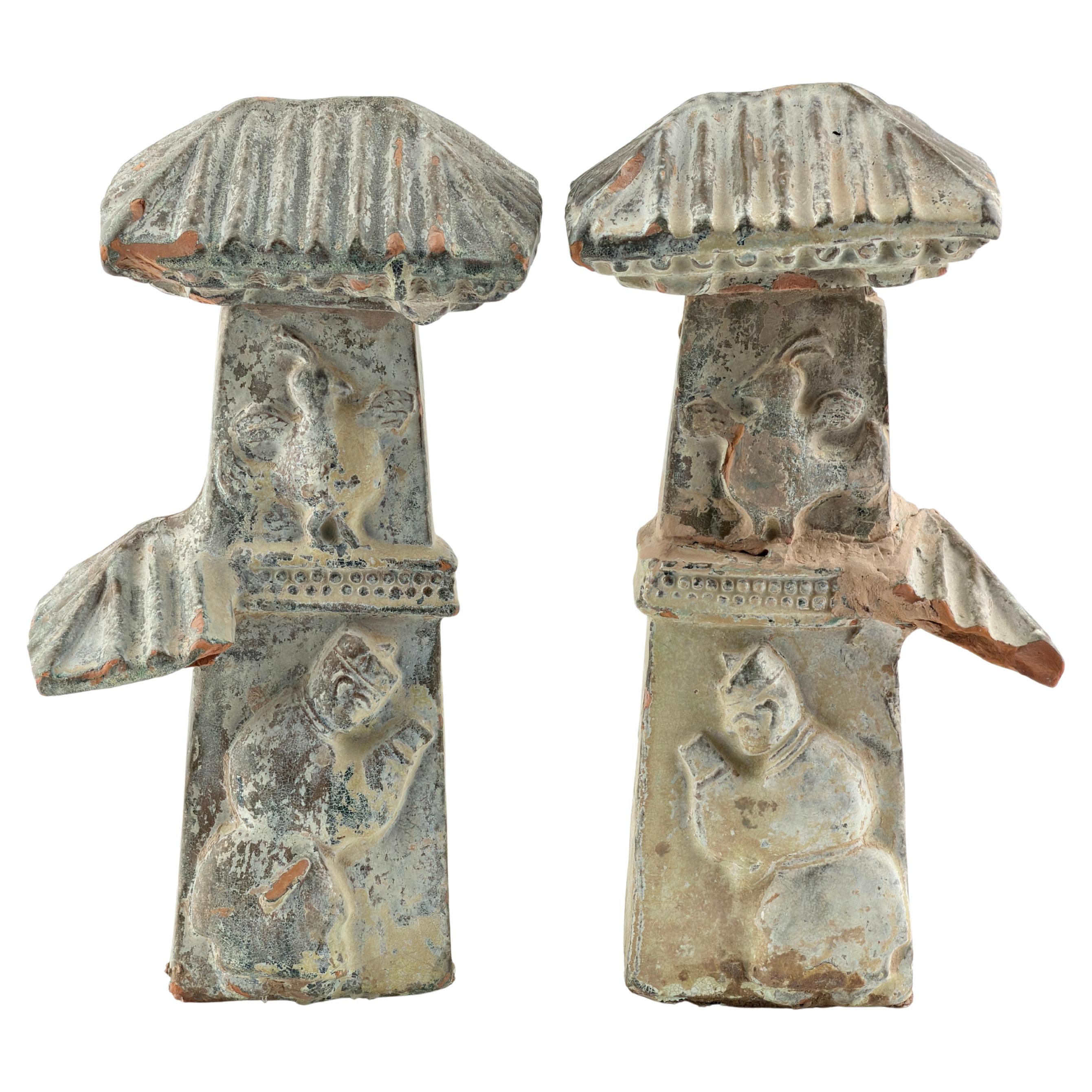 Pilier de porte, Dynasty Han (206BC-220AD) en vente