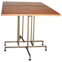 Gateleg, Drop Side Teak Dining Table