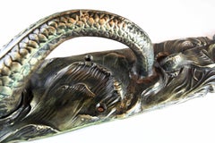 Gates Mansion Cast Bronze Serpent Pulls Reproduction