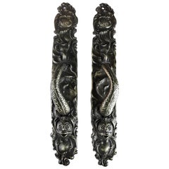 Gates Mansion Cast Bronze Serpent Pulls Reproduction