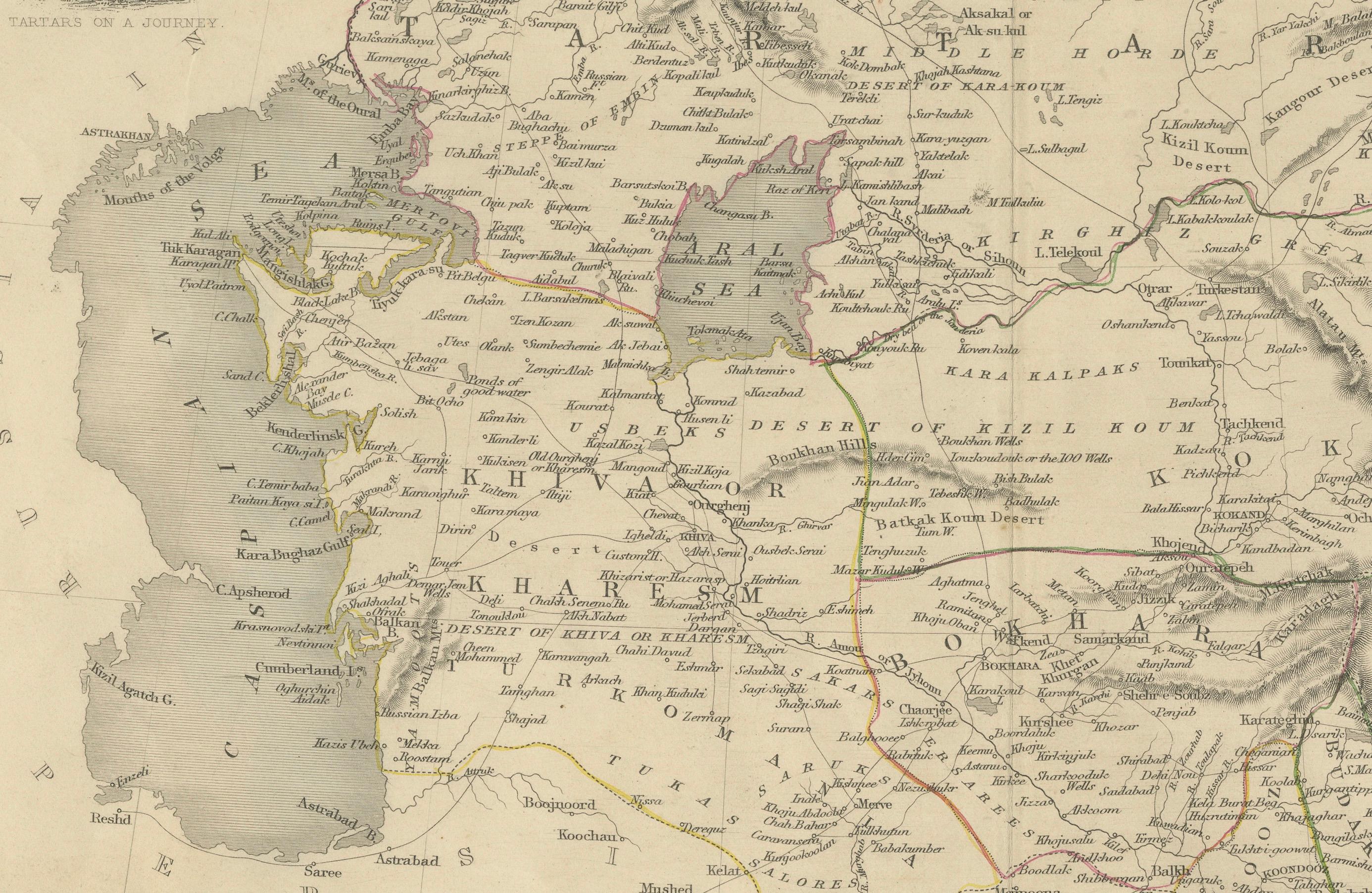 La carte représente la 