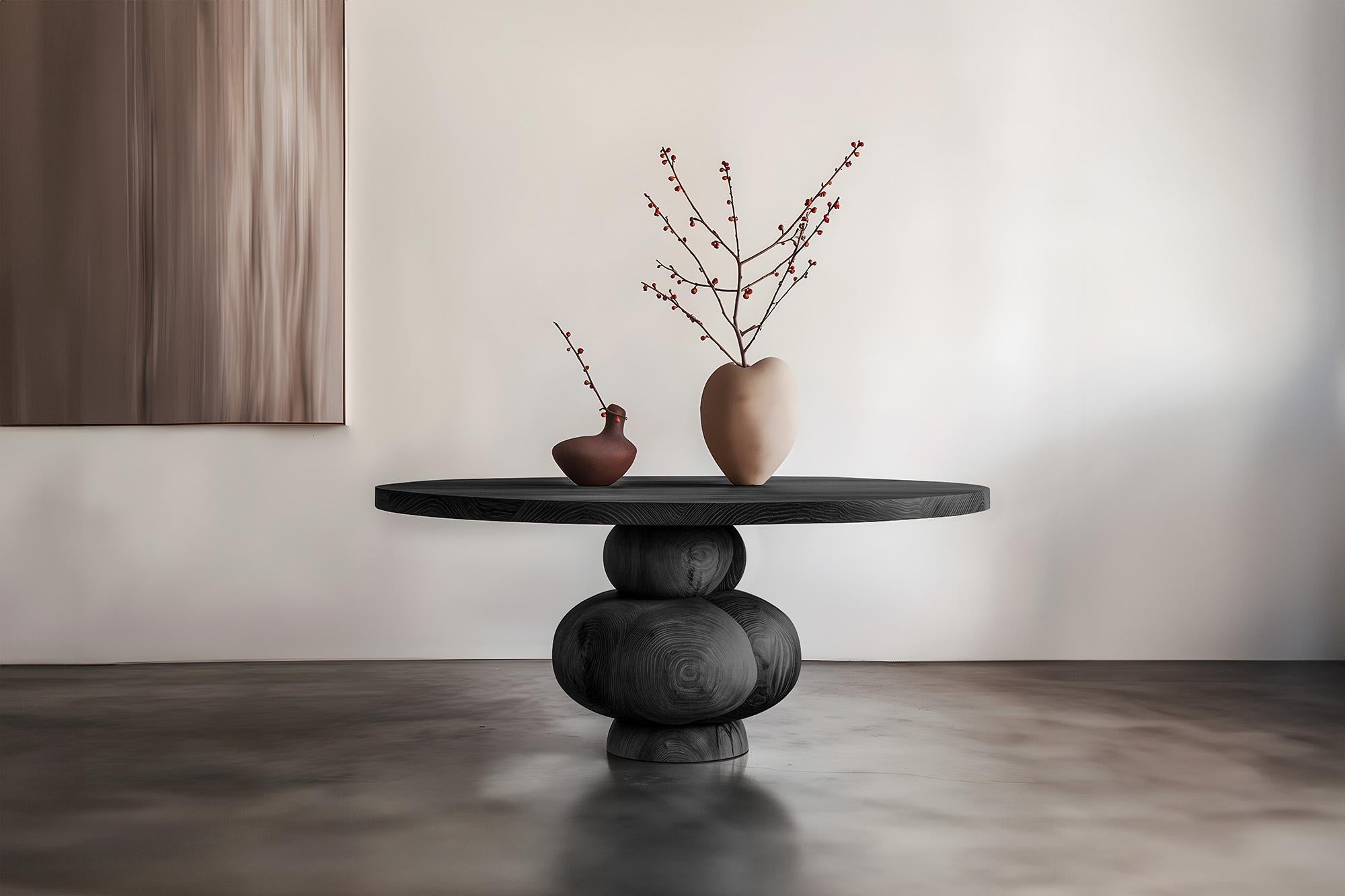 Versammeln mit Stil, Sokel-Esstische, Massivholz Elegance No46 (Handgefertigt) im Angebot