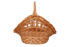 Gathering Fireside Wicker Basket