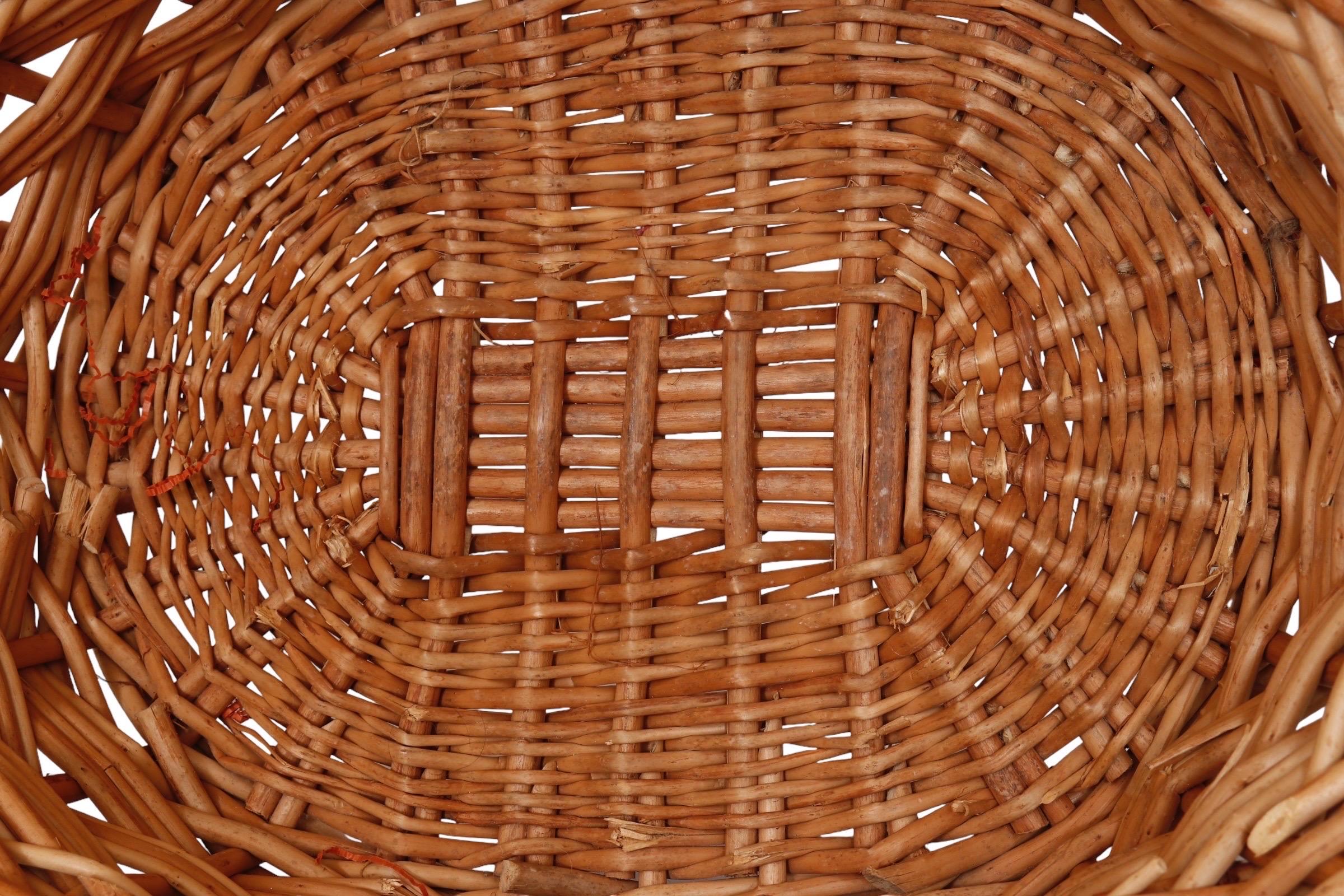 Panier en osier Gathering Fireside en vente 1
