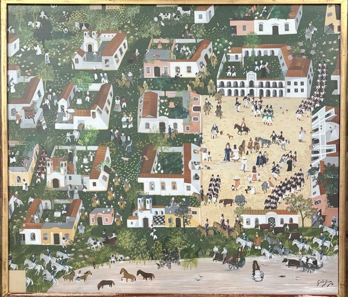 Stadt Gemälde