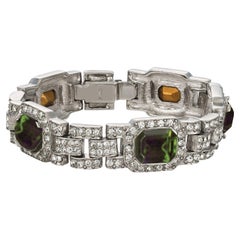 Gatsby Bracelet in Emerald