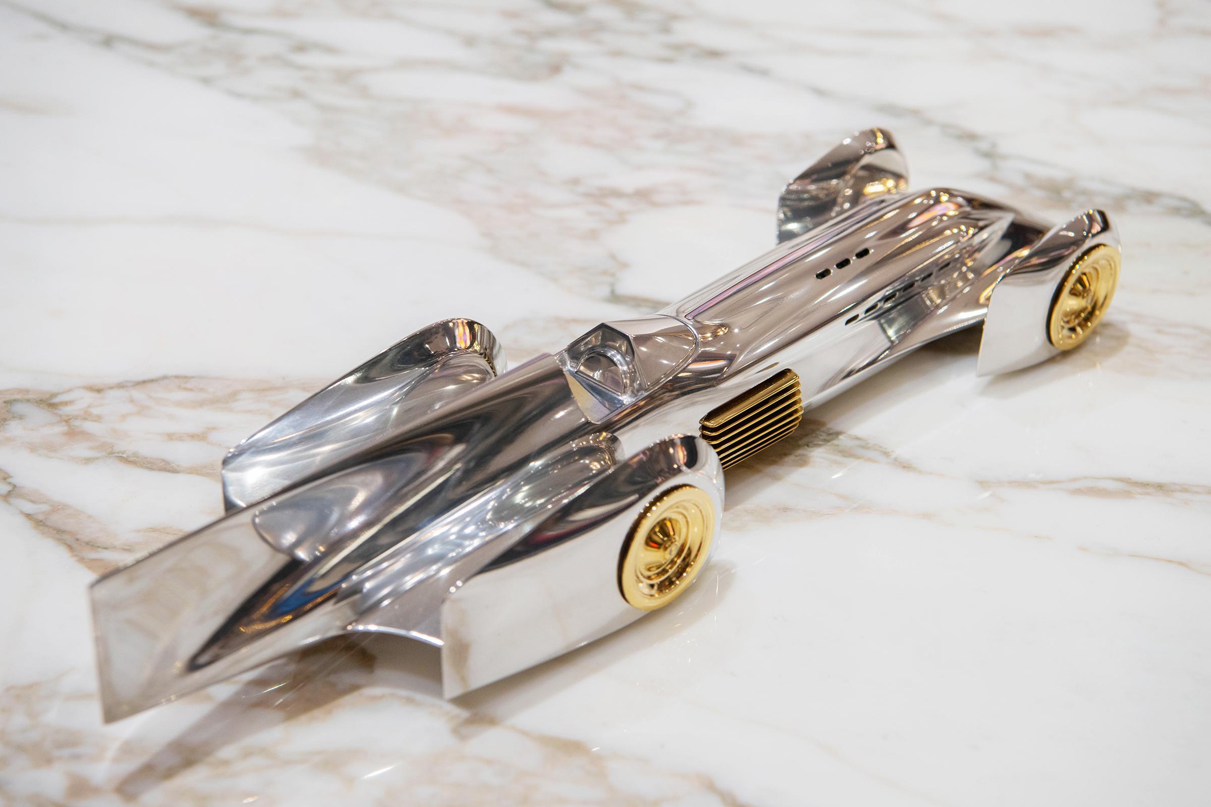 French Gatsby Car Sculpture For Sale
