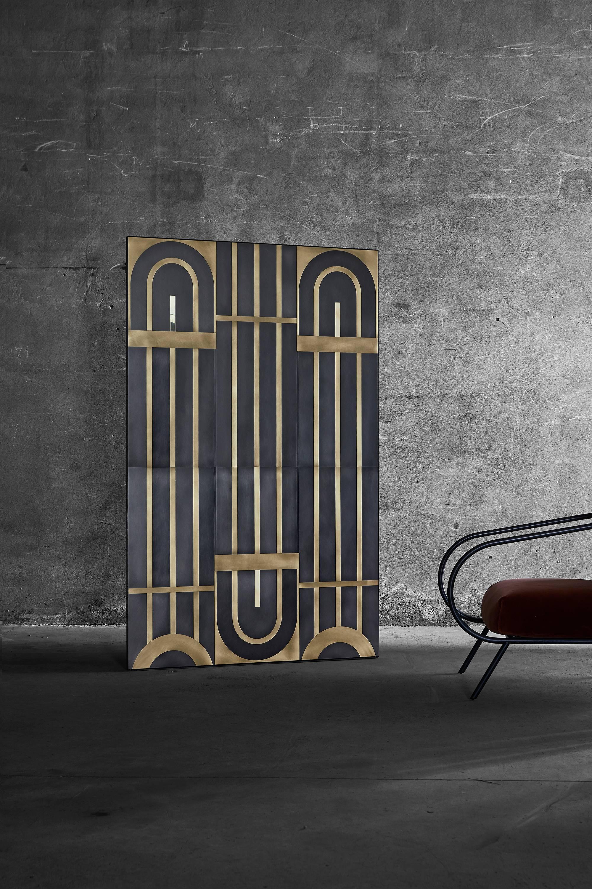 Italian Gatsby Wall Covering by Federica Biasi for Mingardo For Sale