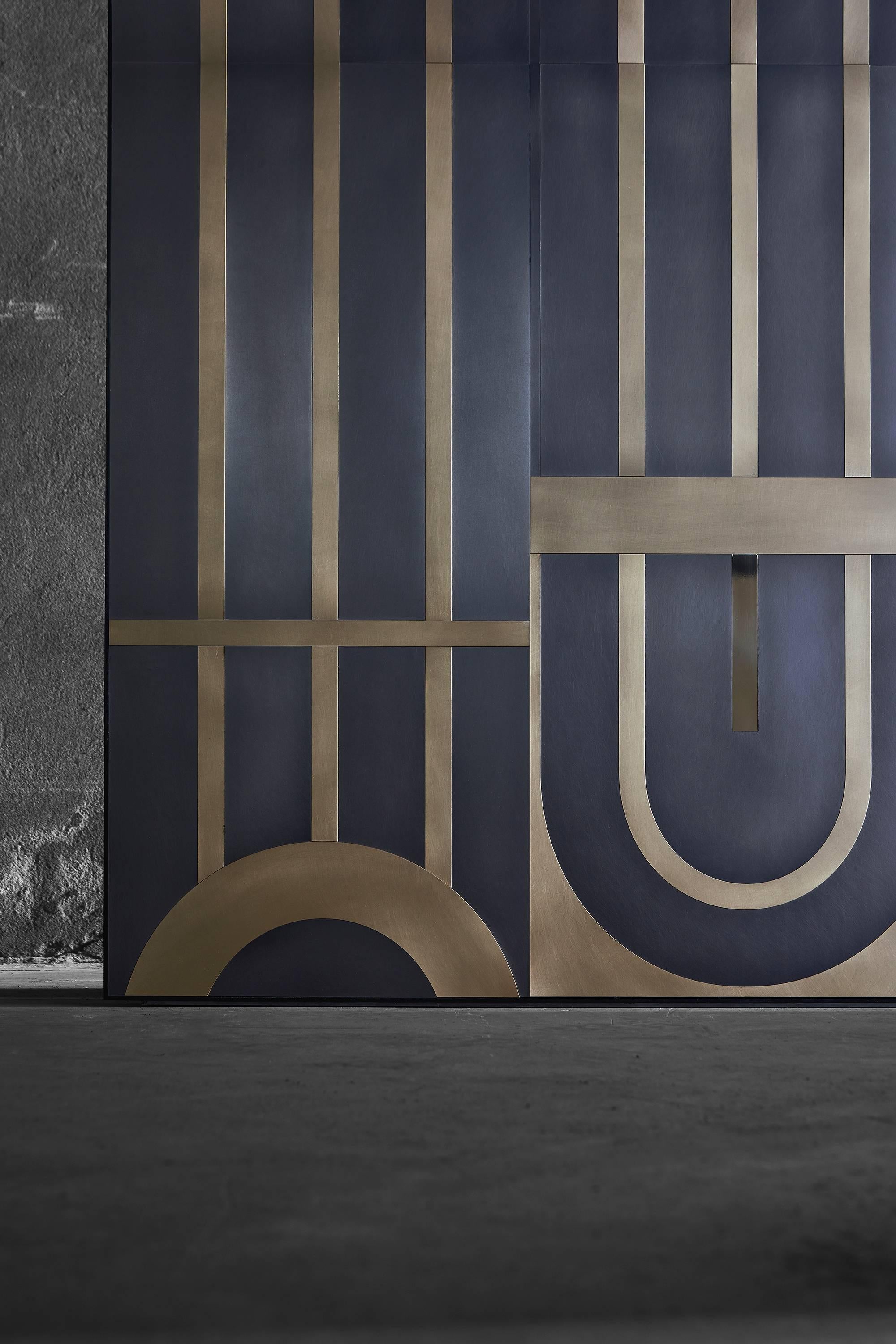 XXIe siècle et contemporain Revêtement mural Gatsby de Federica Biasi pour Mingardo en vente