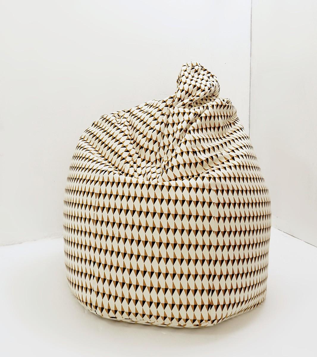 Gatti, Paolini, Teodoro for Zanotta, Anatomical Chair Sacco Tulip, 2019 In Good Condition In Brussels, BE