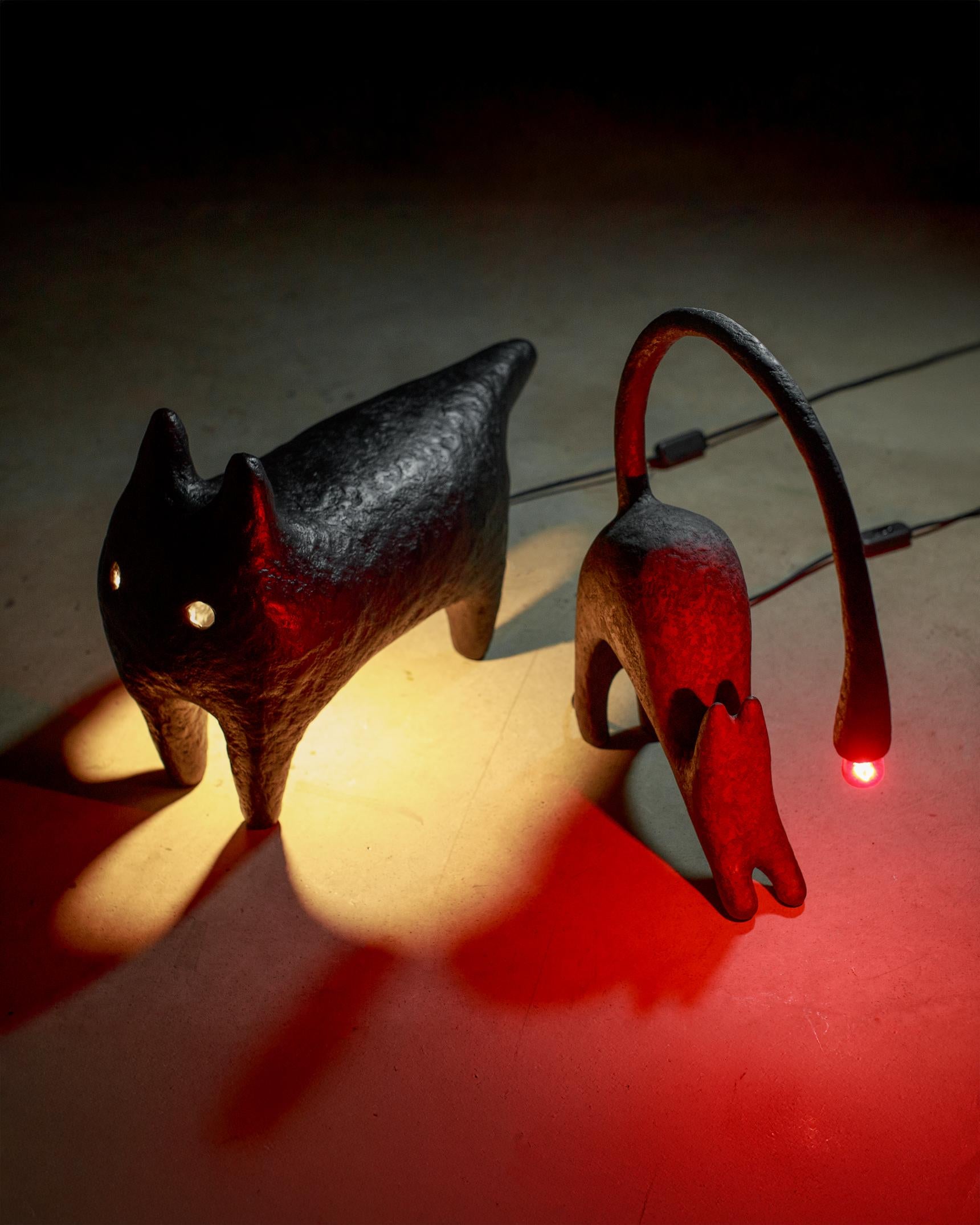 GATTINA Lampe à poser et lampadaire contemporains, Design/One, Matériaux recyclés en vente 3
