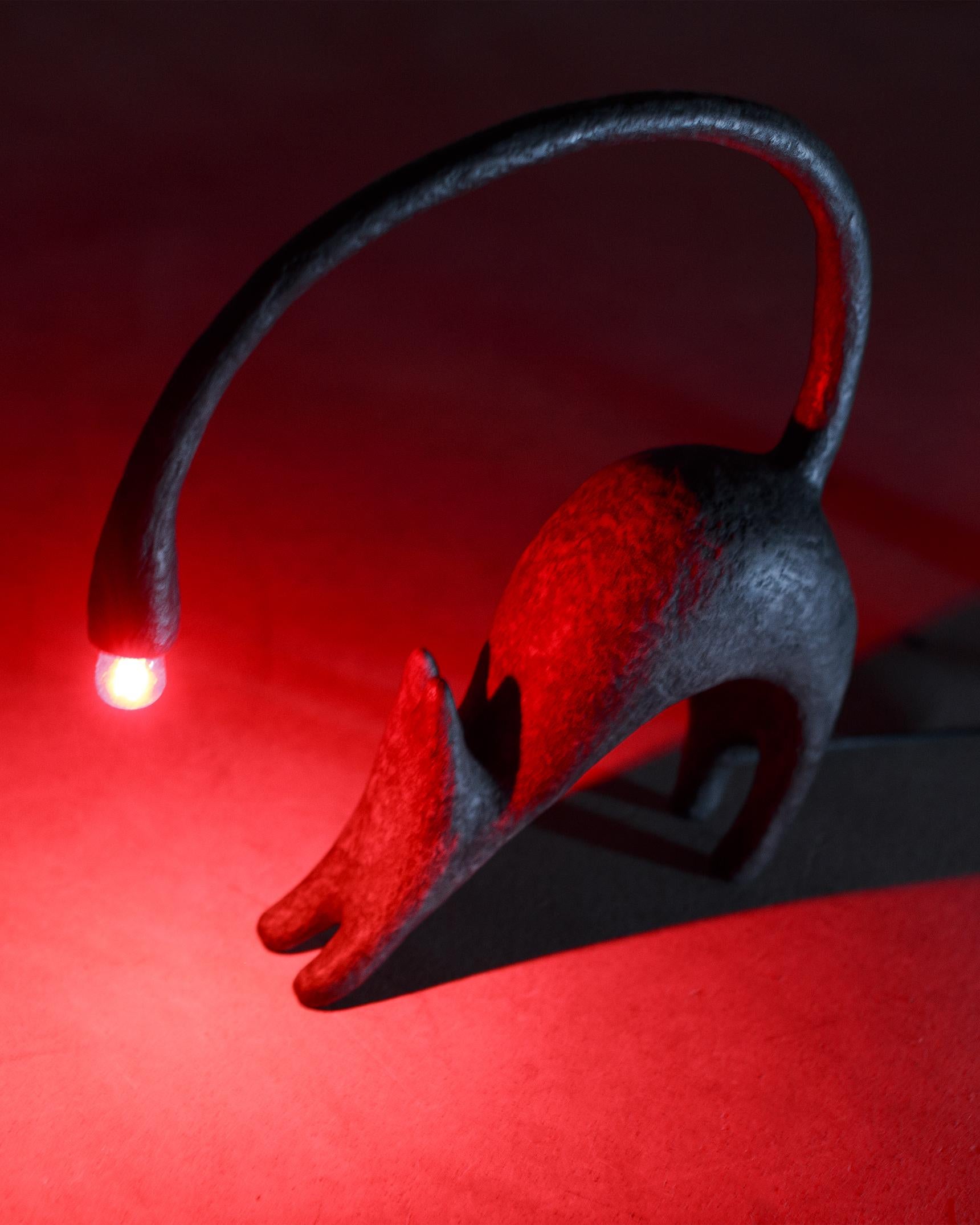 Postmoderne GATTINA Lampe à poser et lampadaire contemporains, Design/One, Matériaux recyclés en vente