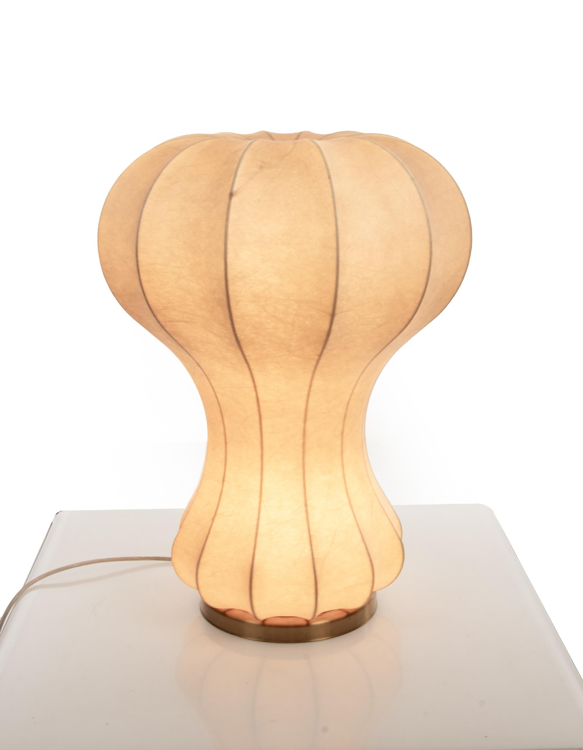 Italian Gatto Cocoon Table Lamp by Achille and Pier Giacomo Castiglioni, Italy 1960s For Sale