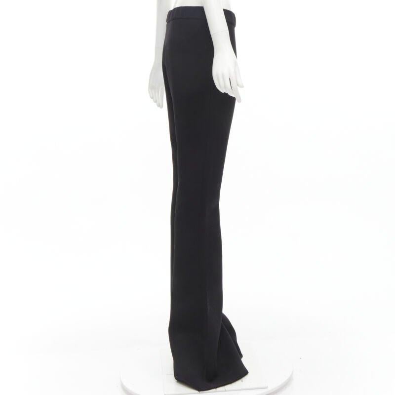GAUCHERE Rihanna 100% virgin woo breite, ausgestellte Hose mit ausgestelltem Bein FR38 M im Zustand „Hervorragend“ im Angebot in Hong Kong, NT