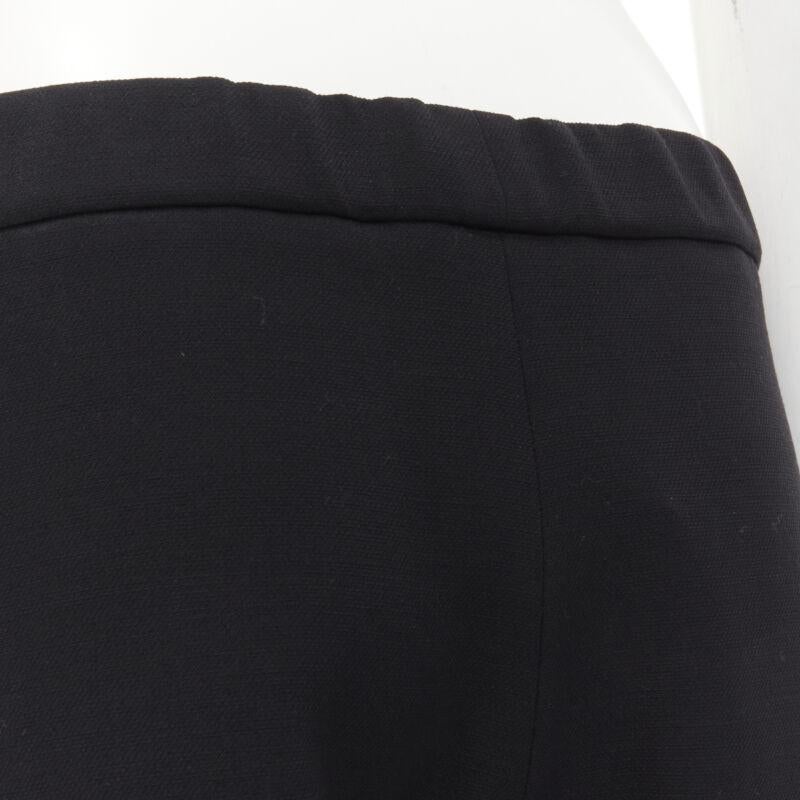 GAUCHERE Rihanna 100% virgin woo breite, ausgestellte Hose mit ausgestelltem Bein FR38 M im Angebot 3
