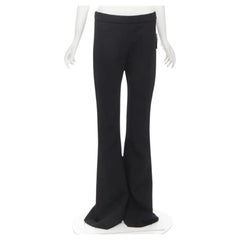 GAUCHERE Rihanna 100% virgin woo wide legl flared trousers FR38 M