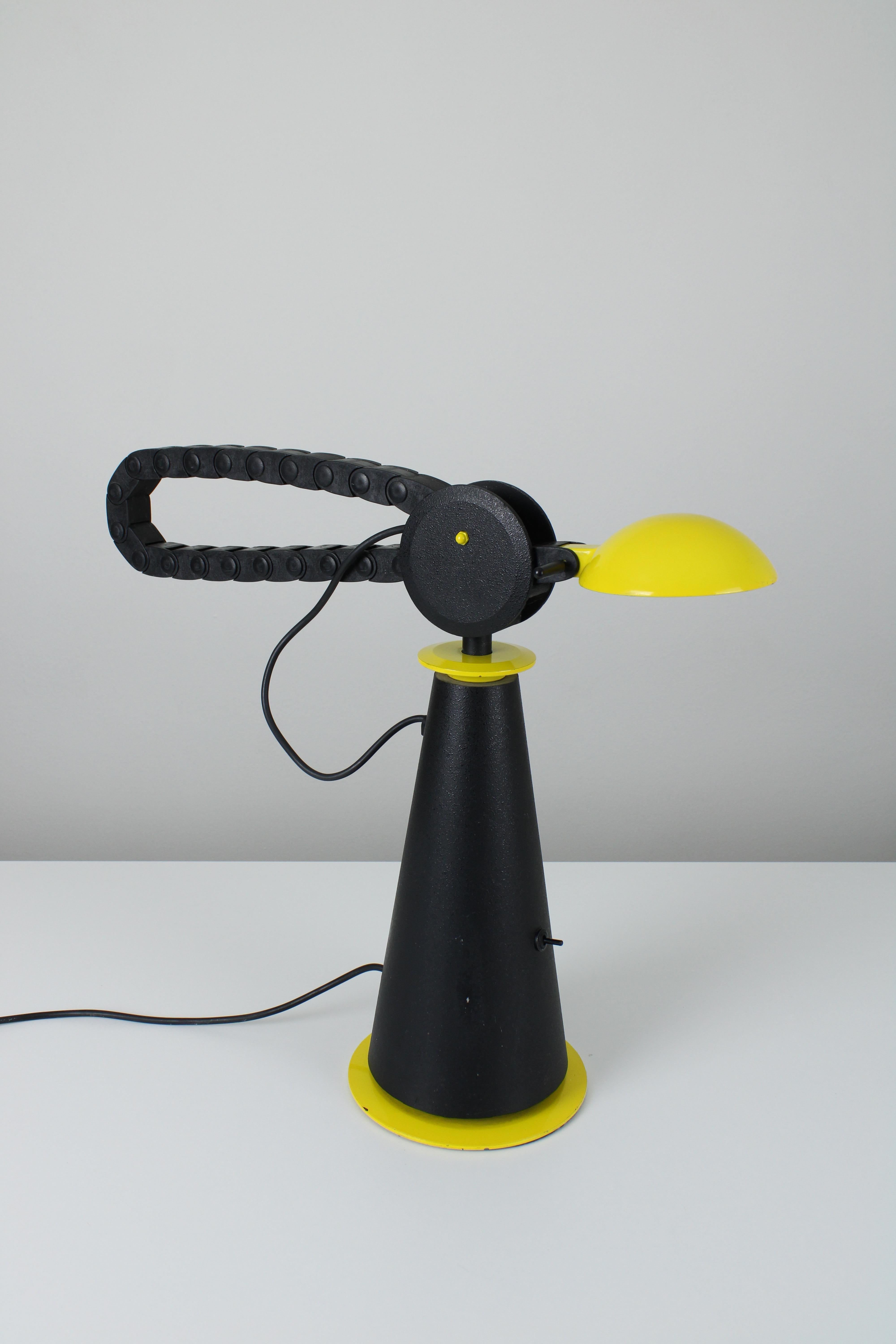 Mid-Century Modern Gaucho table lamp by Studio PER for Egoluce, 1980s For Sale