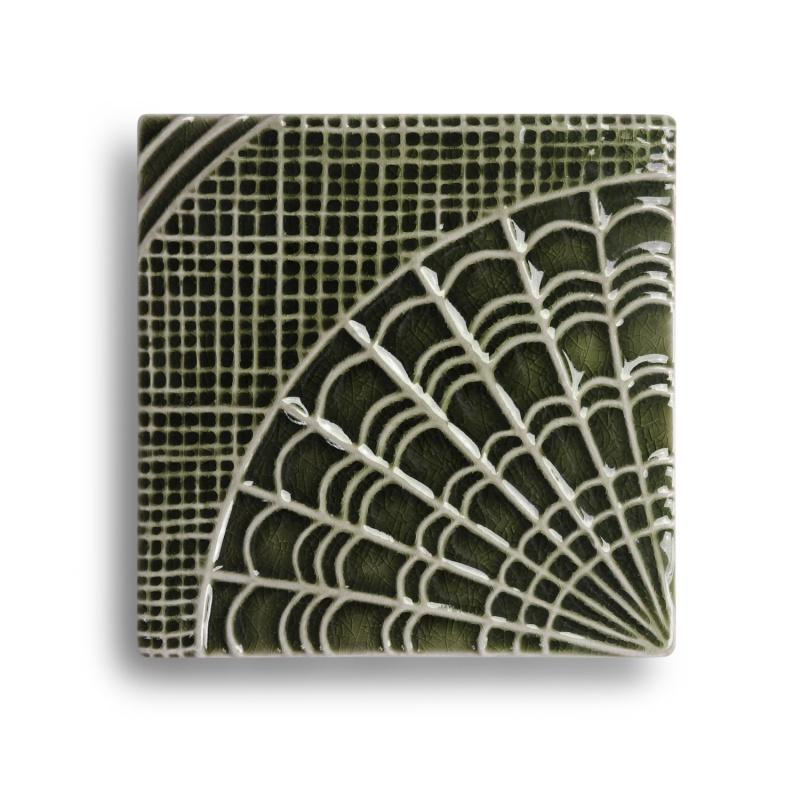 Gaudi Ceramic Tile Hand Painted Colors For Sale 3