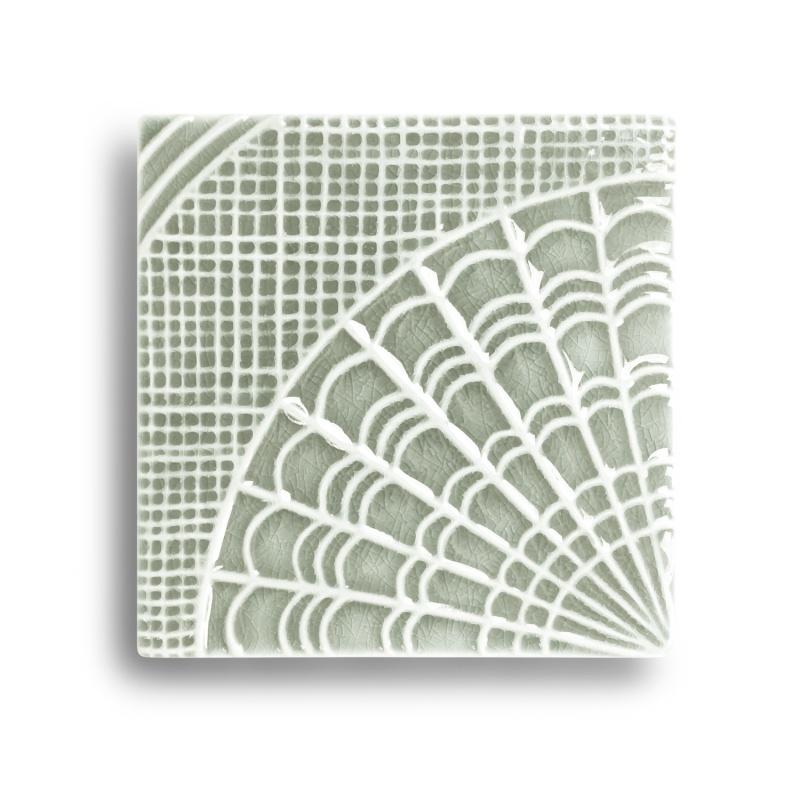 Gaudi Ceramic Tile Hand Painted Colors For Sale 5