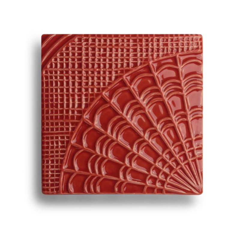 Hand-Painted Gaudi Ceramic Tile Hand Painted Colors For Sale