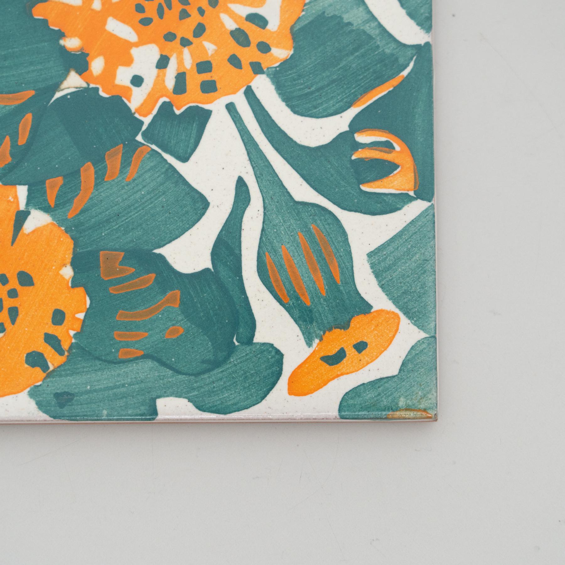 Contemporary Gaudi's Floral Symphony: Modern Reproduction of Casa Vicens-Inspired For Sale